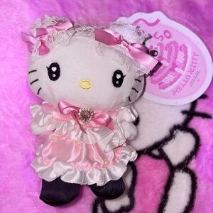 Hello kitty plush keychain